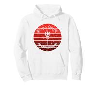 Tripundra de Yoga rétro Om Namah Shivaya Ancient Shiva Trishul Sweat à Capuche
