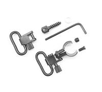 Trirock 1.0'' Rifle Quick Detachable Sling Swivels Mount Kit of Lever Action, Tube Magazine Rifles Split Band Fits Marlin .357 Magnum Carbines