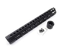 TRIROCK 15 inches M46, Guidage du Garde-Main Free Float MLK, Grand diamètre, pour fusils .223/5.56