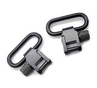 TRIROCK 2-Pack Noir 2,5 cm Rapide Amovible Heavy Duty Sling pivotant pour Fusil Sling Gun Pivote à libération Rapide pour Pistolet Sling