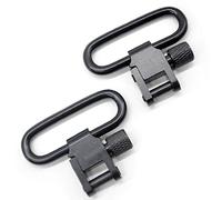 Trirock 2-Pack Noir 3,2 cm Rapide Amovible Heavy Duty Sling pivotant pour Fusil Sling Gun Pivote à libération Rapide pour Pistolet Sling