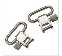 Trirock 2-Pack Silver 2,5 cm Rapide Amovible Heavy Duty Sling pivotant pour Fusil Sling Quick Release Pistolet émerillons