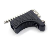 Trirock Tactical Forward Hand Stop Barricade Rest Front HandStop Compatible with Handguard Rail Mount System- Black
