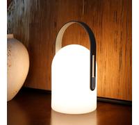 TRIROCKS Lanterne Portative Sans Fil, Lampe de Table à Batterie Rechargeable avec LED, Lumière Dimmable 3 Niveaux, Lampe de Nuit USB pour Camping, Chambre, Intérieur, Extérieur