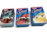 Tris Ciobar Zero 76 g + fondant 115 g + blanc 105 g