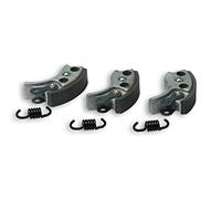 Tris Kit 3 Massette masse Malossi originales allégées Racing + ressorts pour embrayage Poulie sans variateur pour Piaggio Ciao SI Boxer Bravo Boss gilera Eco CBA pénètre dans le magasin Amazon
