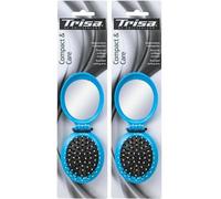 TRISA Basic Brosse à cheveux pliable et son miroir 2x1 pc(s)