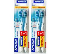 TRISA brosses à dents extra duo medium Brosse(S) À Dents 2x2 pc(s)