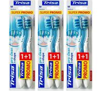 TRISA brosses à dents extra duo medium Brosse(S) À Dents 3x2 pc(s)
