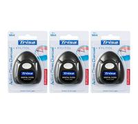 TRISA fil dentaire Active clean charcoal Fil Dentaire 3x1 pc(s)