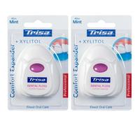 TRISA fil dentaire Confort expander saveur menthe Fil Dentaire 2x1 pc(s)