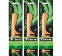 TRISA Natural Brillance peigne à cheveux Brosse 3x1 pc(s)