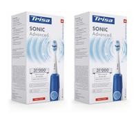 Trisa Sonic Advanced Brosse À Dents Électrique Brosse(S) 2x1 pc(s)