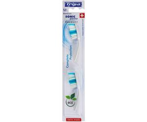 TRISA Sonicpower Têtes de brosse à dents Complete Protection Medium Brosse(S) À Dents 1 pc(s)
