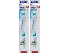 TRISA Sonicpower Têtes de brosse à dents Complete Protection Medium Brosse(S) À Dents 2x1 pc(s)