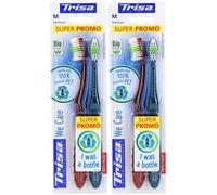 Trisa We Care Brosse à dents Medium Duo Brosse(S) À Dents 2x1 pc(s)