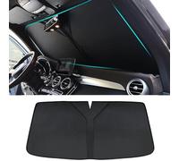 TRISAR Pare Soleil Fenêtre Avant de Voiture, pour Kia NIRO EV 2018-2024 Soleil de Pare Brise de Voiture Thermique Couverture Interieur Voiture