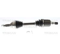 TRISCAN Arbre de Transmission 615 mm pour Nissan Qashqai+2 I 2.0 AWD 29 dents