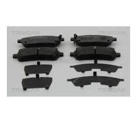 TRISCAN Plaquettes De Frein Avant Pour Ford Fiesta VI Suzuki Swift IV Baleno
