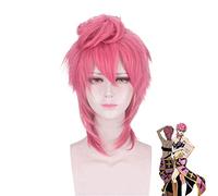 Trish Una Cosplay perruque Anime Jojo Bizarre aventure vent d'or Cosplay perruque Trish Una cheveux Halloween Cosplay
