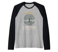 Triskelion Arbre de Vie païen Celtique Manche Raglan