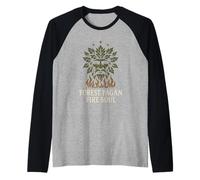 Triskelion Arbre de Vie païen Celtique Manche Raglan