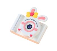 Trisoye A16S HD Double Objectif 4000 W Pixel Double Caméra Avant Arrière Carte Mémoire Batterie au Lithium Caméra pour Enfants, Blanc
