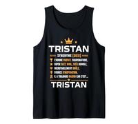 Tristan personnalisé Humour Définition Prénom Tristan Débardeur
