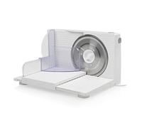 TRISTAR Trancheuse EM-2098 – Multifonction, épaisseur réglable 0–15 mm, Blanc
