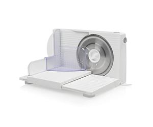 Tristar acier inoxydable Trancheuse électrique pliable - Avec poussoir - Épaisseur de tranche réglable - 150W - EM-2098