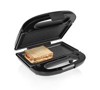 TRISTAR appareil à croque-monsieur 3-en-1 SA-3071 - Plaques de cuisson croque-monsieur, graufres et gril interchangeables - Surface de cuisson : 22,4 x 12,5 cm - 750 W