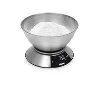 Tristar KW-2453 Balance de cuisine numérique numérique, avec récipient de mesure Plage de pesée (max.)=5 kg acier inoxydable