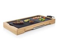 Tristar BP-2641 électrique Barbecue de table bambou, noir