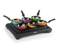 Tristar BP-2827 - Crêpière/wok électrique - 1 kWatt Noir G