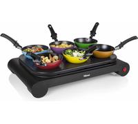 Tristar BP-2827 Party-Wok-Set - Utilisable également comme crêpière et poêle à frire - Puissance : 1000 W