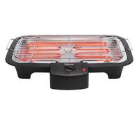 Tristar Barbecue électrique de table BQ-2813 38 x 22 cm 2000 W Noir 410510