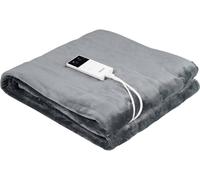 AudioSonic Couverture chauffante BW-4780 160 x 130 cm 80 W Polaire lavable en machine Anthracite
