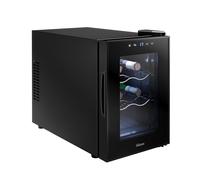 Tristar Cave à vin Grande Saignée - Pour 6 bouteilles maximum - 17 L - Thermoélectrique - Porte en verre - Écran LED tactile - Éclairage intérieur - WR-7506 [Classe énergétique E]
