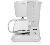 AudioSonic Cafetière électrique Tristar CM-1252 1,25 L anti-goutte verseuse en verre blanc