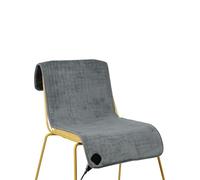 Tristar Couverture Chauffante pour Chaise - 110x40 cm - 6 réglages - Arrêt Automatique 90 Min - Télécommande Amovible - Lavable en Machine - Chauffe Rapide - Antidérapante & Réglable - BW-4772