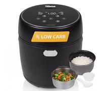 AudioSonic Cuiseur à riz RK-6238 – numérique, 0,6 L, 8 programmes, Low Carb
