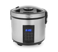 Tristar RK-6138 Cuiseur vapeur avec écran, fonction cuiseur de riz, revêtement anti-adhésif, avec verre doseur, fonction minuteur