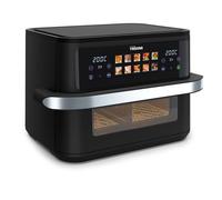 Tristar FR-9078 Friteuse à air chaud 10 l 2800 W sans BPA, revêtement anti-adhésif, Écran LCD noir, acier inoxydable
