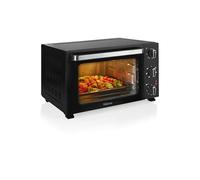 Tristar Four à Convection 38 L, 1800 W, Chaleur Tournante avec 6 Modes, Minuterie 90 Minutes, Porte Double Vitrage, Plaque et Grille, OV-3660