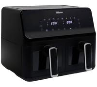 Tristar FR-9040 Friteuse double 8 l 2700 W fonction chaleur tournante, fonction minuteur, revêtement anti-adhésif, présélection