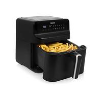 Tristar Friteuse à Air 6 L Digitale, Airfryer pour 1,5 kg Frites, 9 Programmes, Écran LED Tactile, Jusqu’à 70% d’Économie d’Énergie, 1350 W, Noir Mat, FR-9025