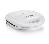 Tristar Gril à panini, gril de contact avec 0,7m de câble, 750 watts, surface de gril 22x13cm, antiadhésif, avec lampe de contrôle, SA-3050