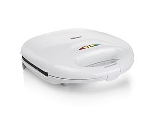 Tristar Gril à panini, gril de contact avec 0,7m de câble, 750 watts, surface de gril 22x13cm, antiadhésif, avec lampe de contrôle, SA-3050