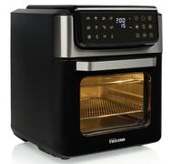 Tristar Heißluft-Ofen Kontrollleuchte Timerfunktion 12 l Unique Autonome 1800 W Friteuse d'air chaud Noir, Acier inoxydable