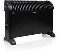 Tristar KA-5102 Radiateur convecteur mobile - 3 niveaux 750/1250/2000 W - Thermostat réglable - Turbo - silencieux - Noir